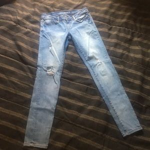 light wash aeropostale skinny jeans | $5 jeans sal
